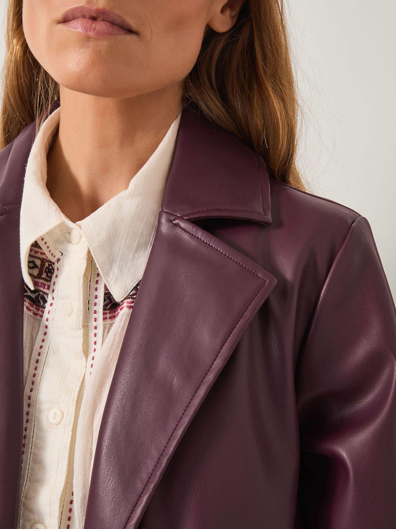 monsoon-paola-pu-trench-burgundyoutfit