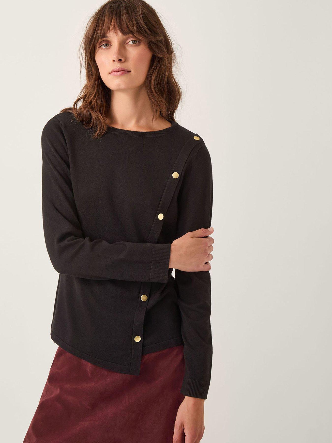 monsoon-bonnie-button-jumper-black