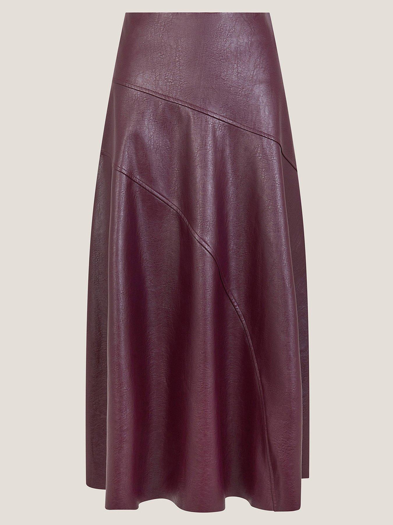 monsoon-marnie-seam-pu-skirt-redback