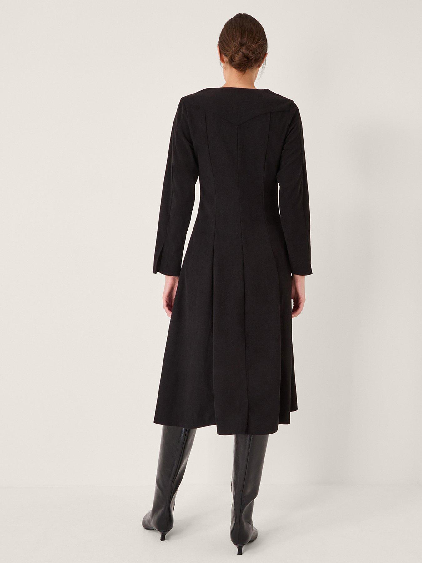 monsoon-shaw-stretch-cord-dress-blackstillFront
