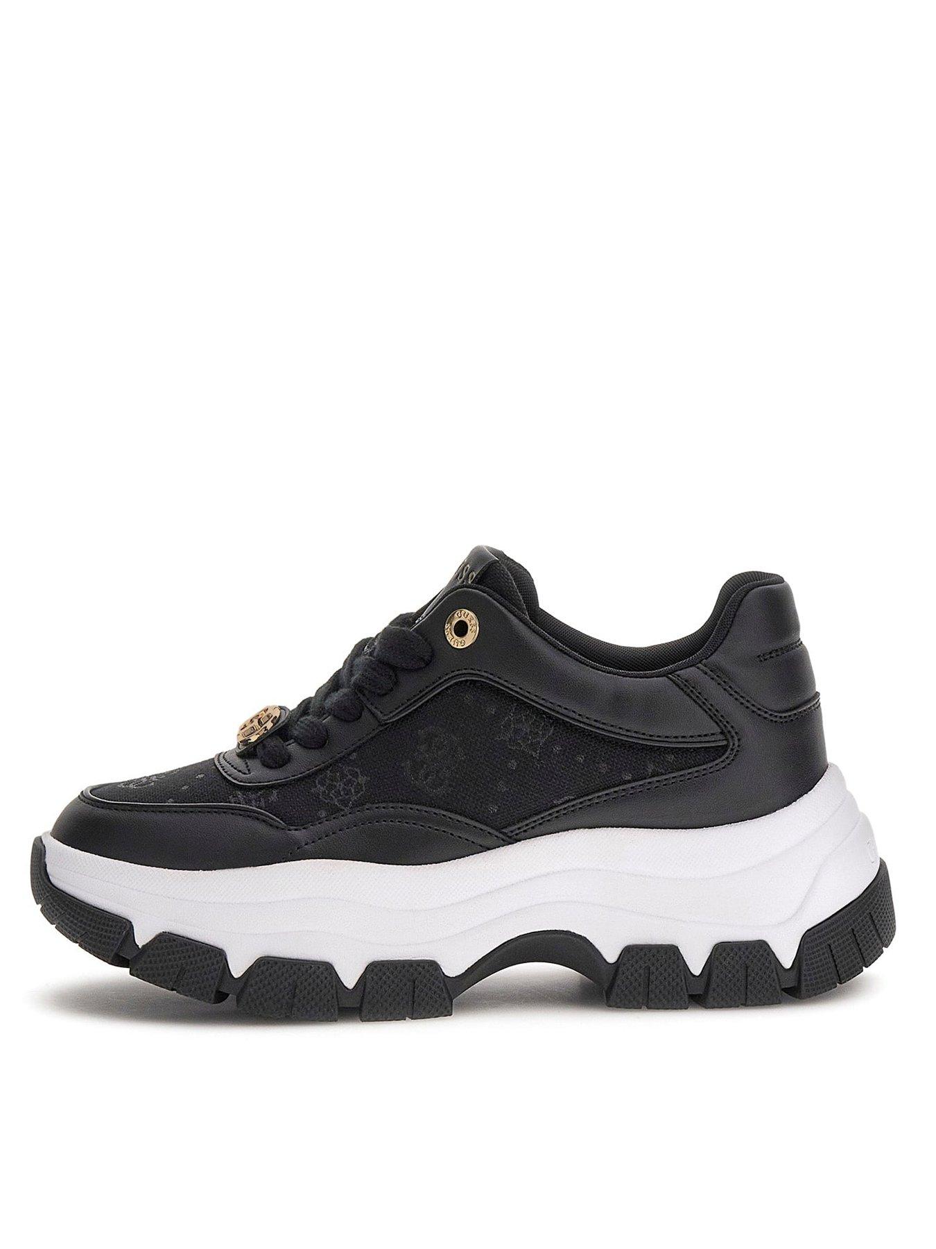 Guess Berrett2 Ultra Chunky Sneaker - Black