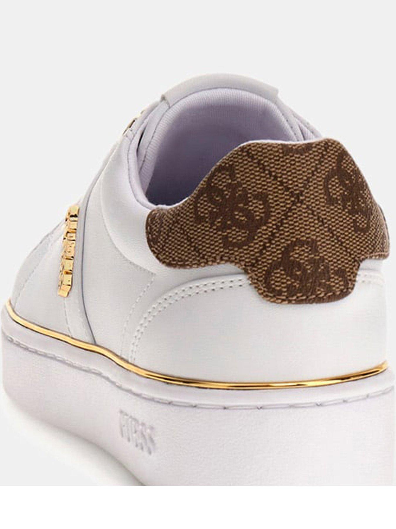 Image 5 of 5 of Guess Britz Trainers - White
