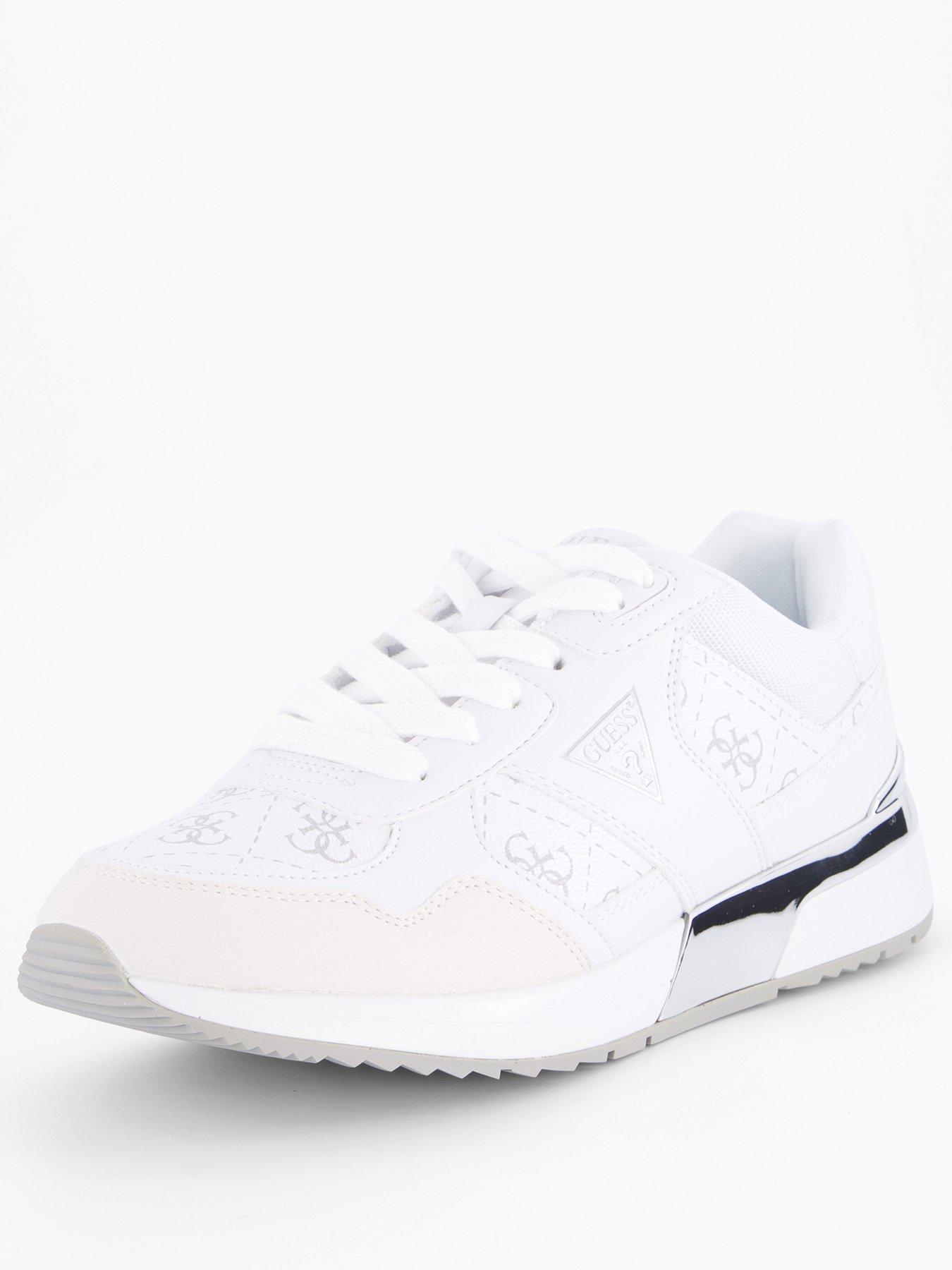 Image 2 of 7 of Guess Mickay Chunky Sneaker - White