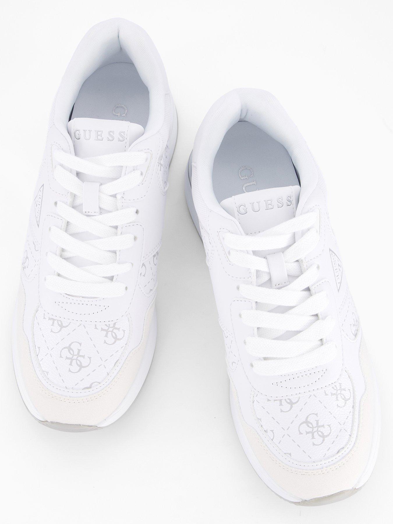 Image 3 of 7 of Guess Mickay Chunky Sneaker - White