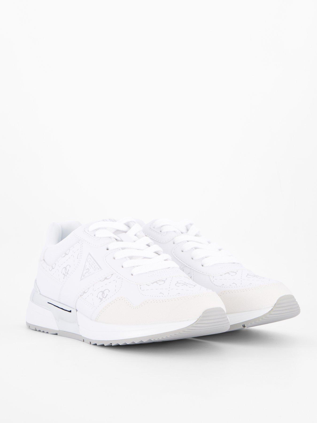 Image 6 of 7 of Guess Mickay Chunky Sneaker - White
