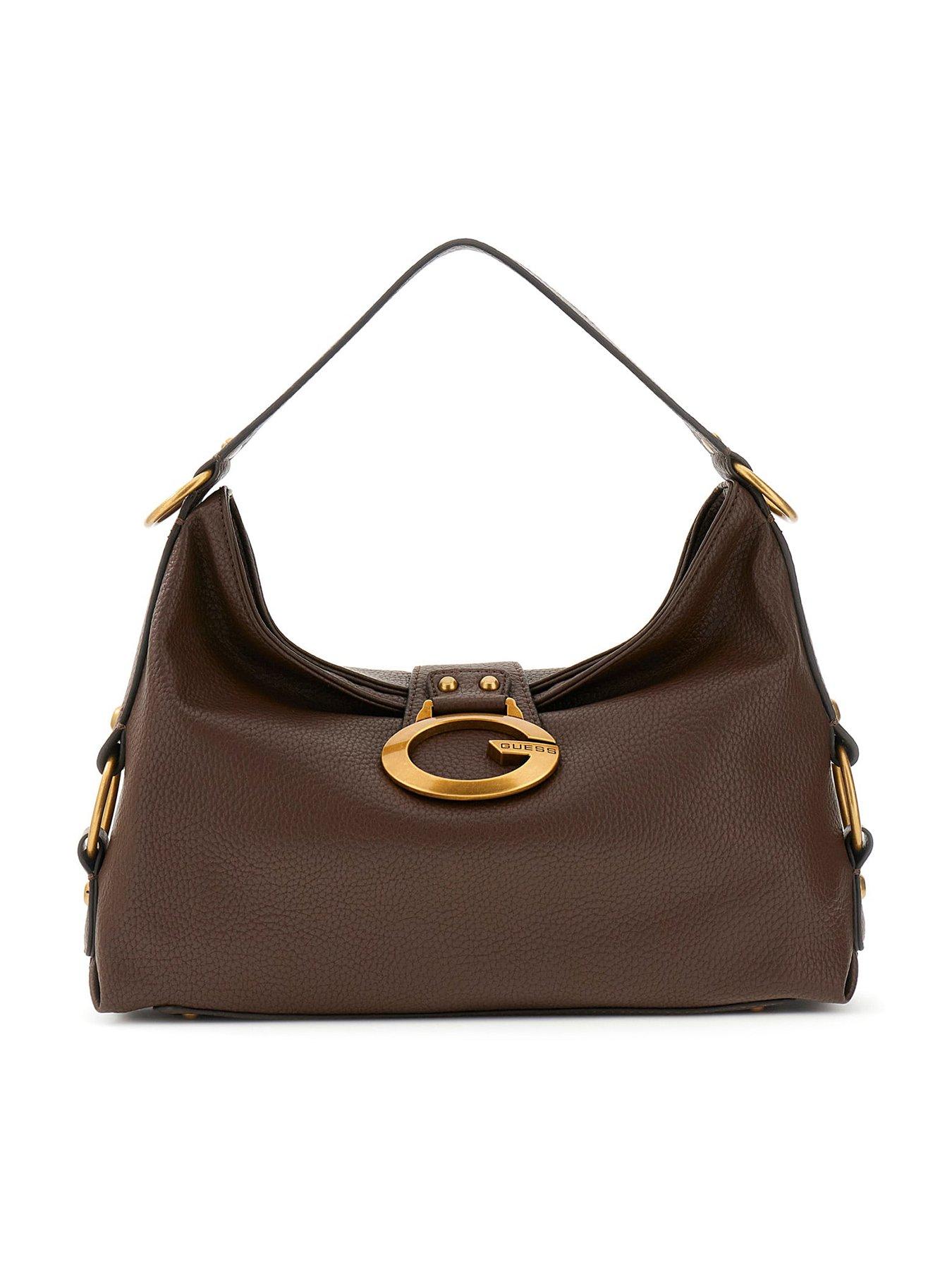 Guess Camden Shoulder Bag - Brown