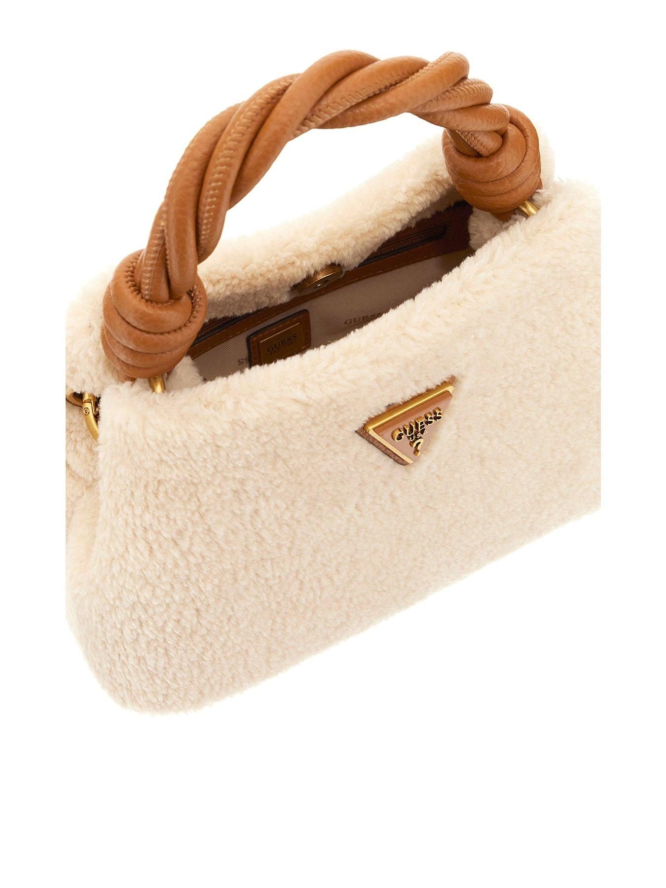 Image 3 of 4 of Guess Shaida Top Handle Crossbody Bag - Brown