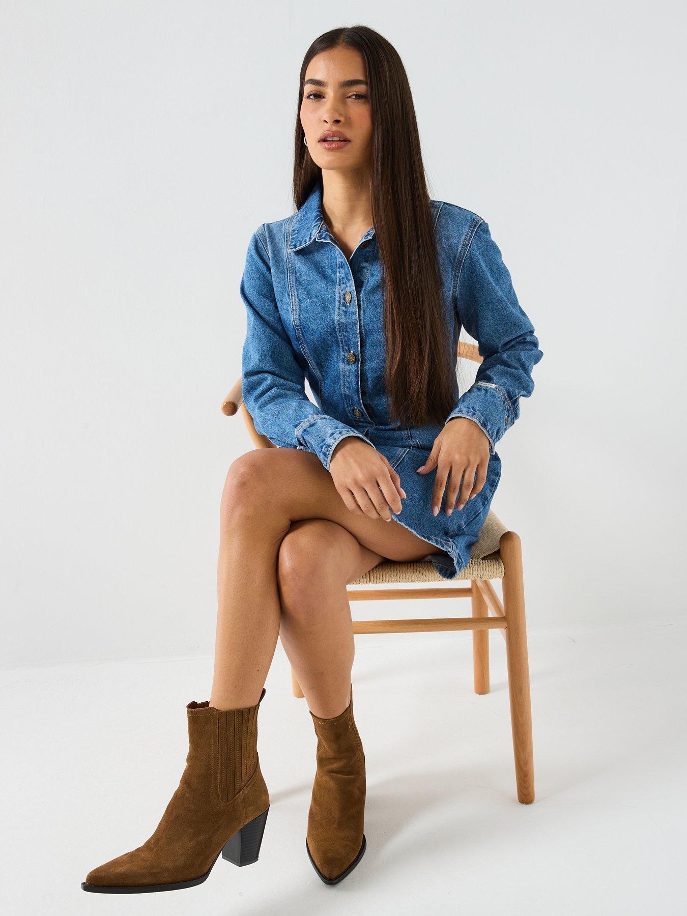 guess-jeans-seamed-denimnbspshirt-dress-blueback
