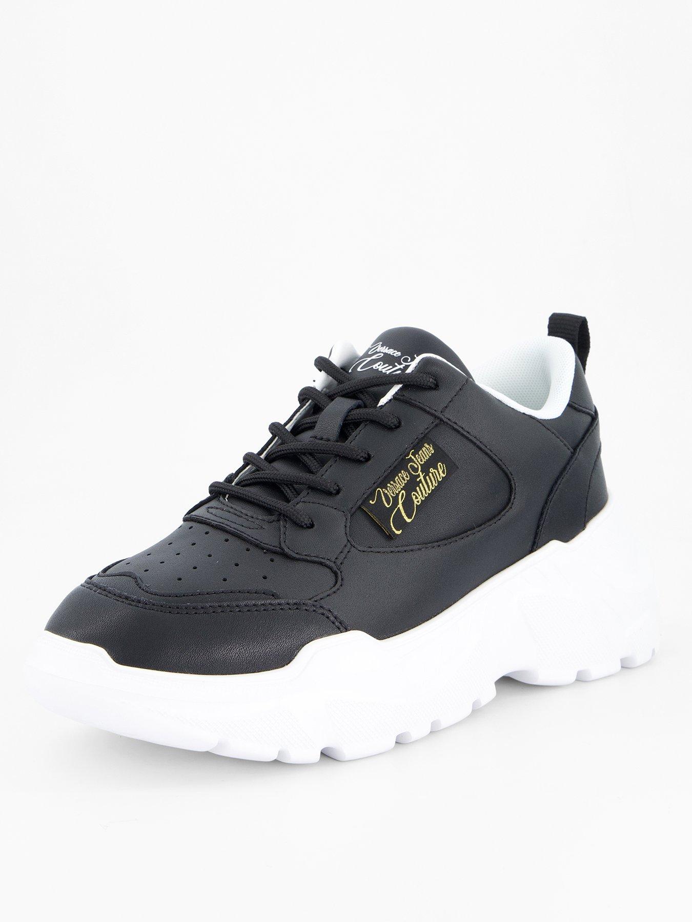 Image 2 of 7 of Versace Jeans Couture Fondo Speedtrack Trainers - Black