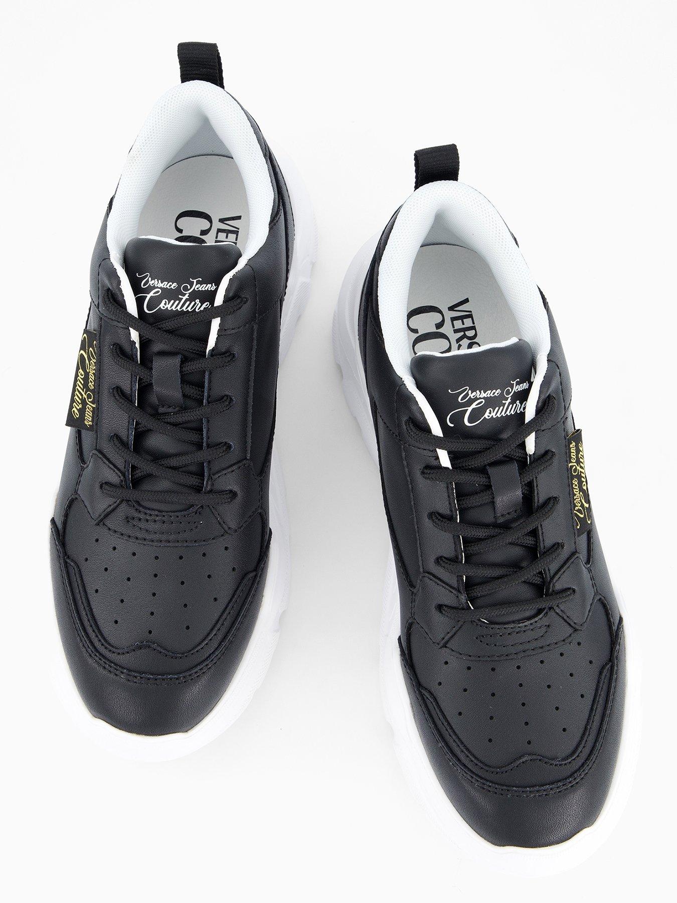 Image 3 of 7 of Versace Jeans Couture Fondo Speedtrack Trainers - Black