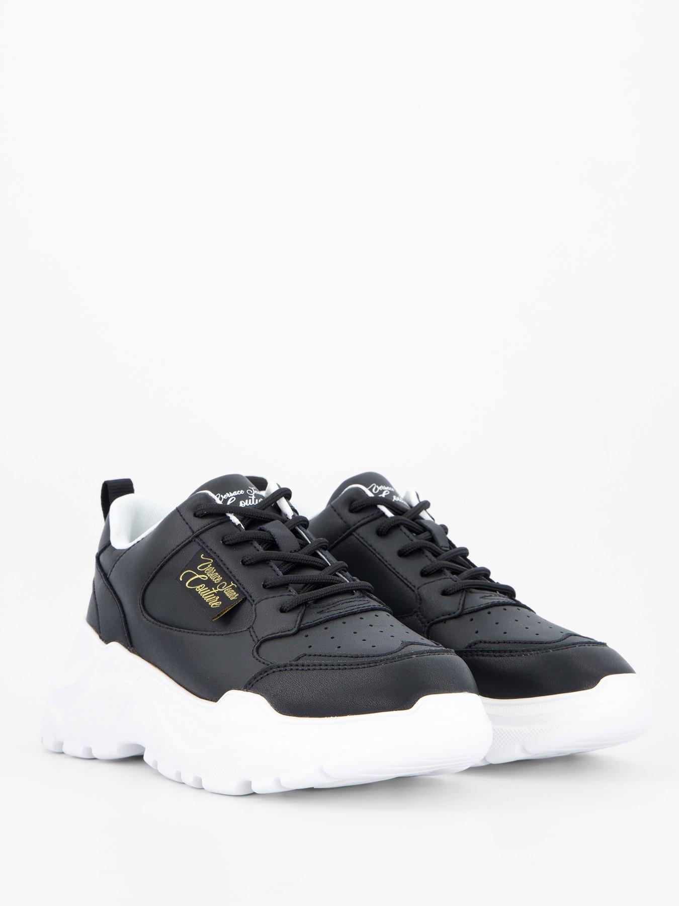 Image 6 of 7 of Versace Jeans Couture Fondo Speedtrack Trainers - Black