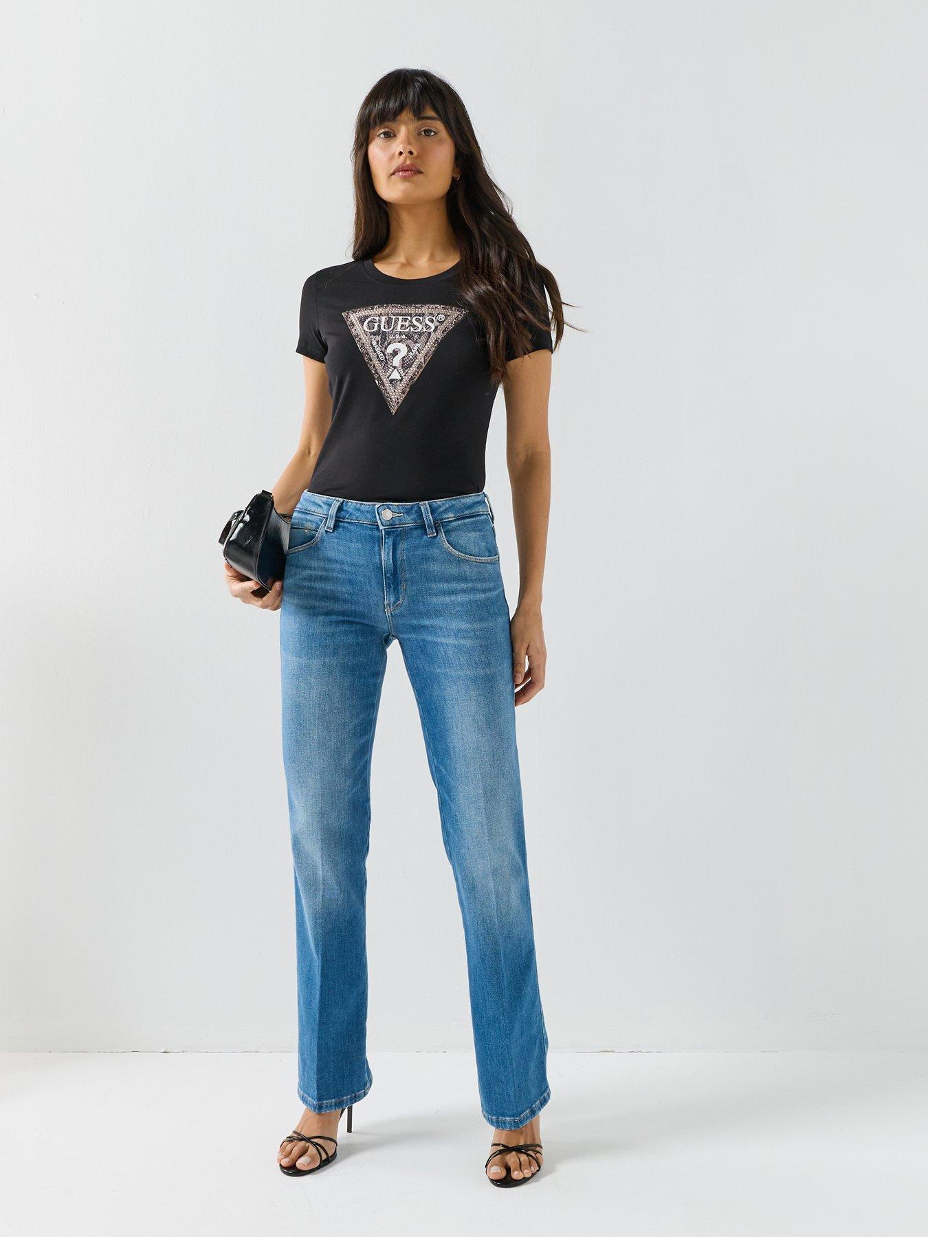 Image 3 of 4 of Guess Sexy Straight Jean