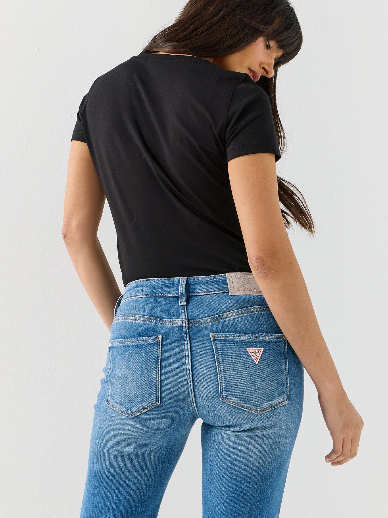 Image 4 of 4 of Guess Sexy Straight Jean