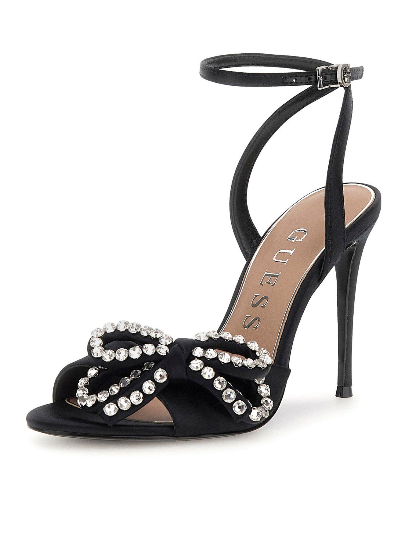 guess-charmin-high-heel-bow-sandal-blackstillFront