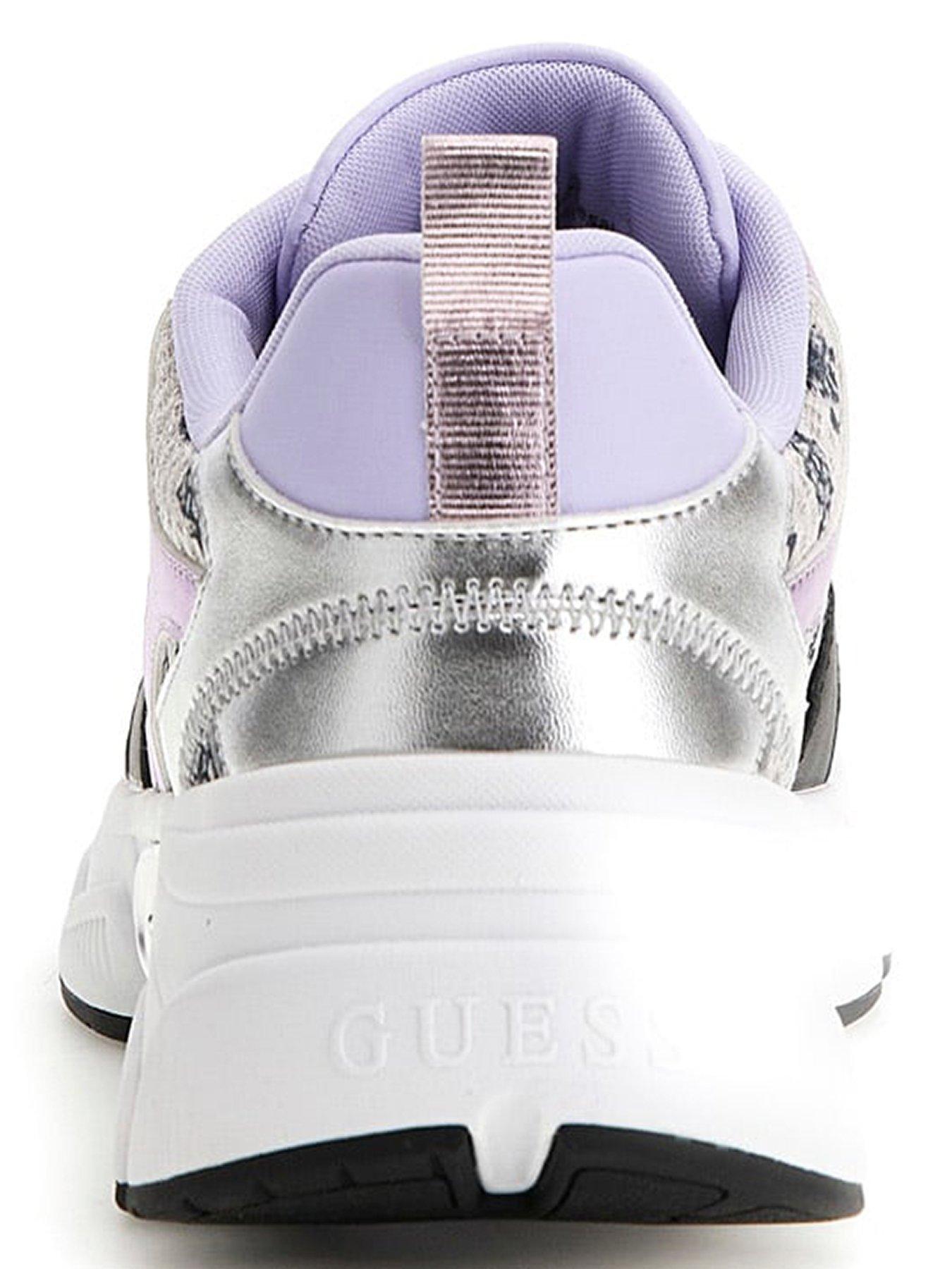 Image 5 of 5 of Guess Ibitha3 Trainers - Beige/Lilac