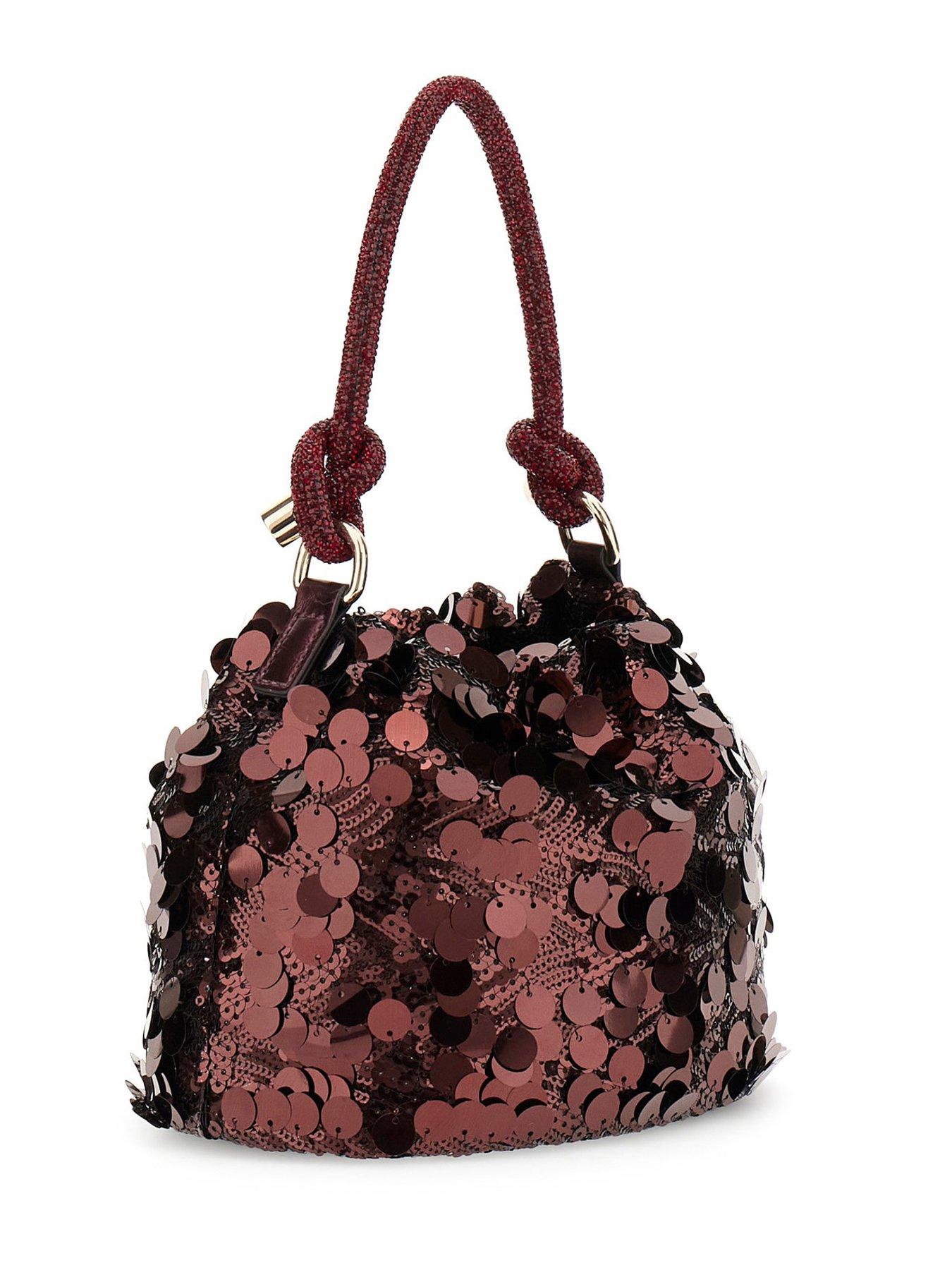 guess-holiday-shine-top-handle-pouch-redstillFront