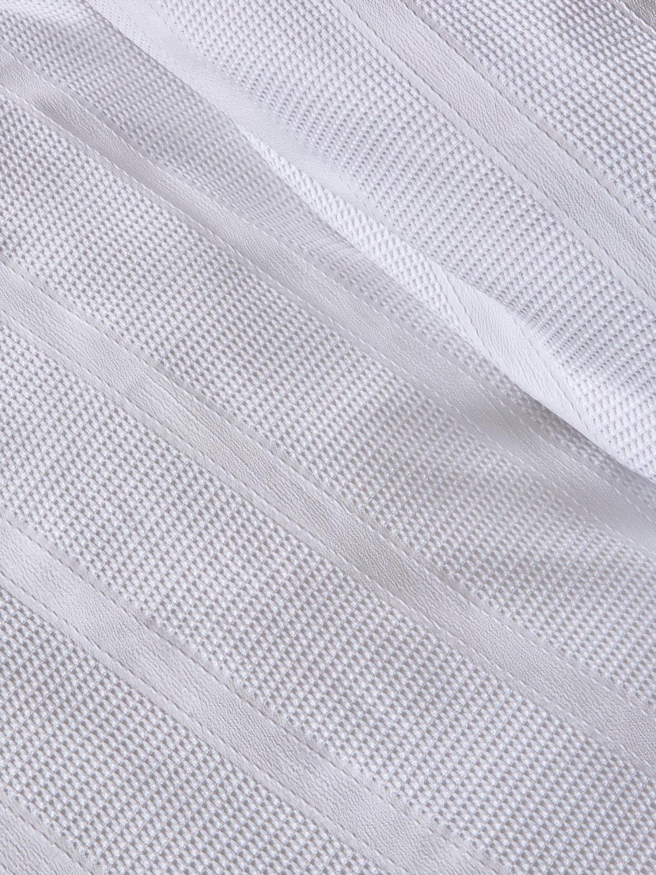 Image 4 of 5 of The Very Collection Striped Waffle Duvet Cover Set
