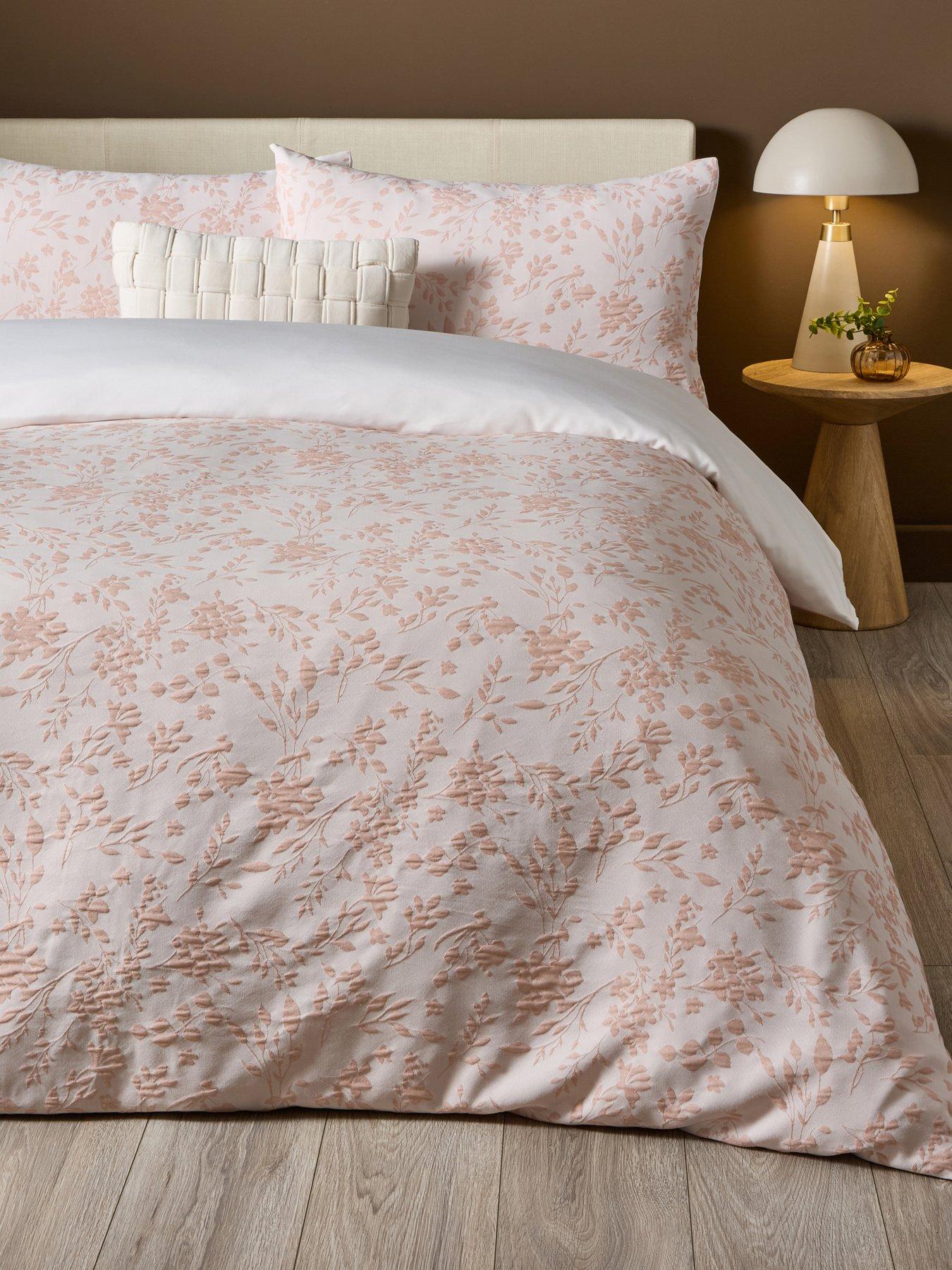 The Very Collection Bryony Floral Jacquard Duvet Set