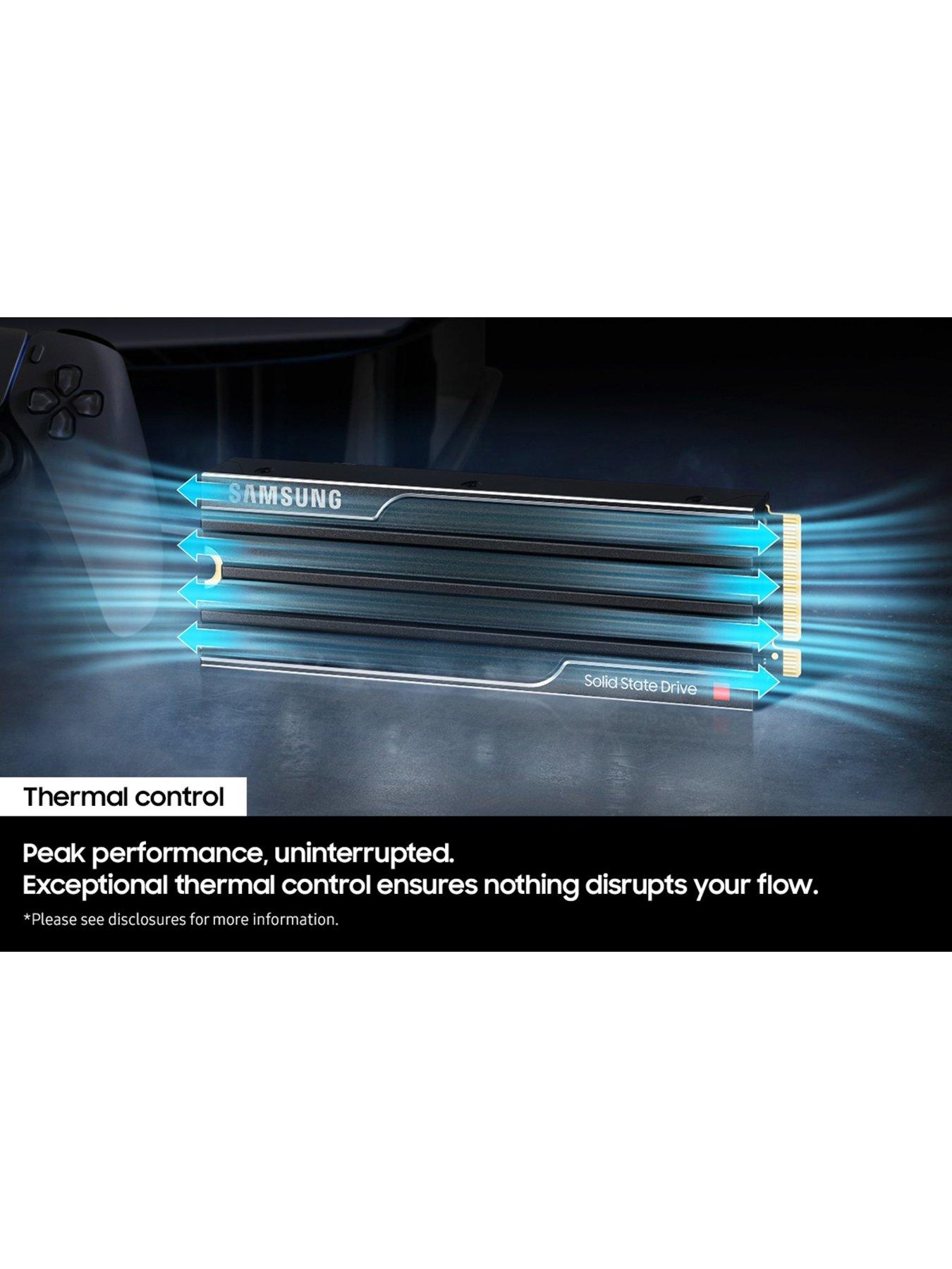 Image 6 of 8 of Samsung Samsung 9100 Pro 1TB M.2 Internal SSD with Heatsink