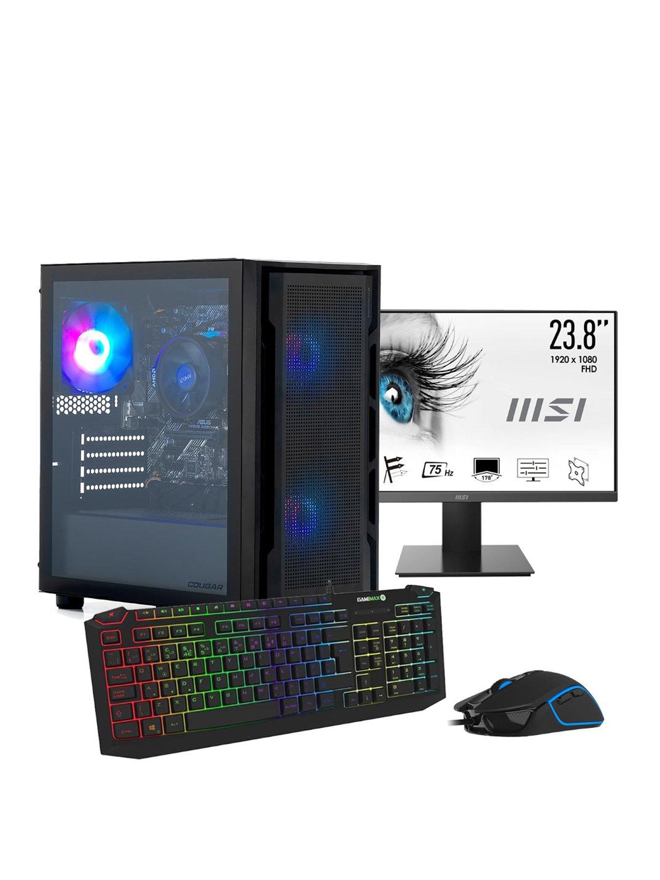 undefined Stormforce Rogue Bundle - AMD Ryzen 5 4500 - 16GB DDR4 - 1TB SSD - RTX  3050 - Black