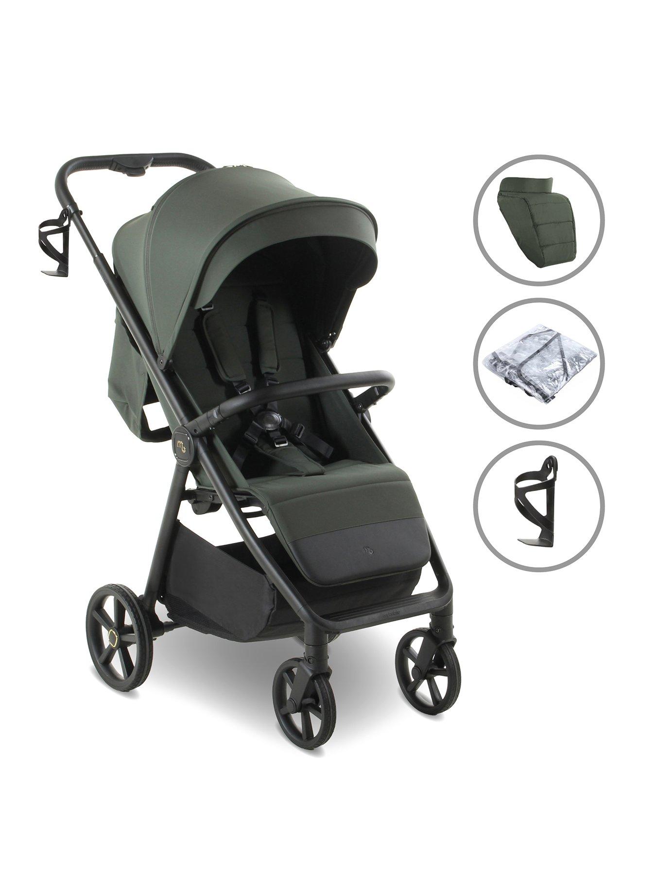 My Babiie My Babiie MB170 Plus Pushchair - Forest Green