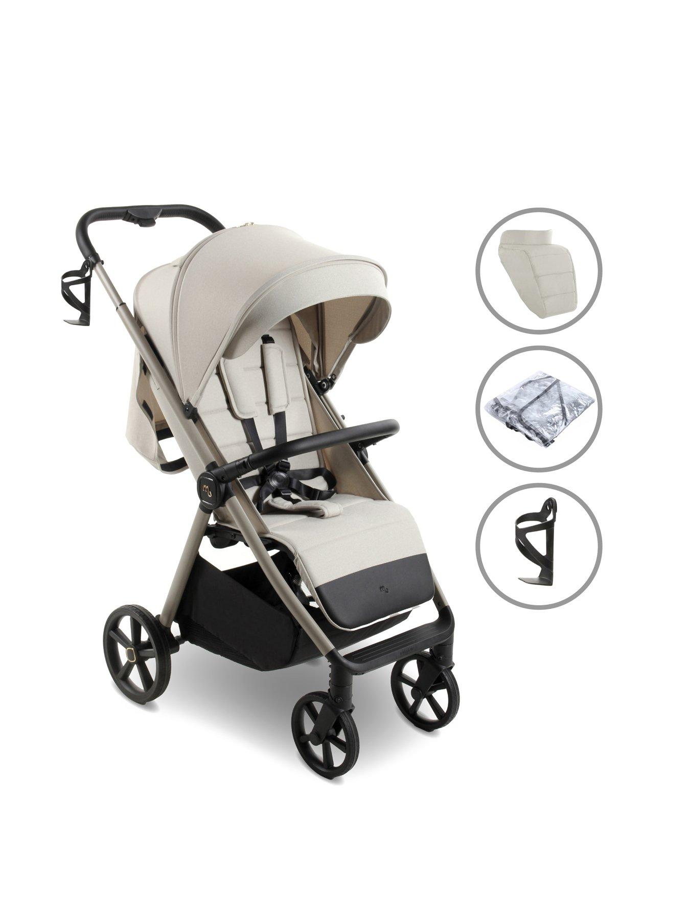 Image 2 of 8 of My Babiie My Babiie MB170 Plus Pushchair - Ivory