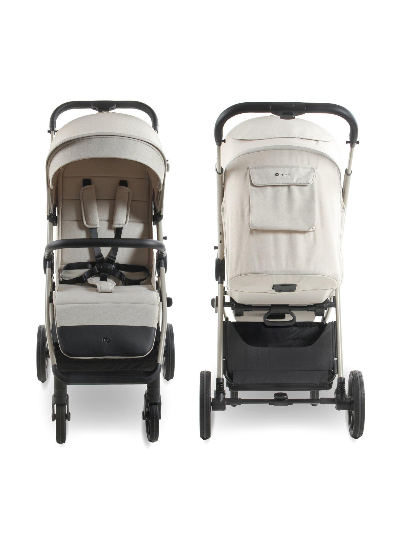 Image 4 of 8 of My Babiie My Babiie MB170 Plus Pushchair - Ivory