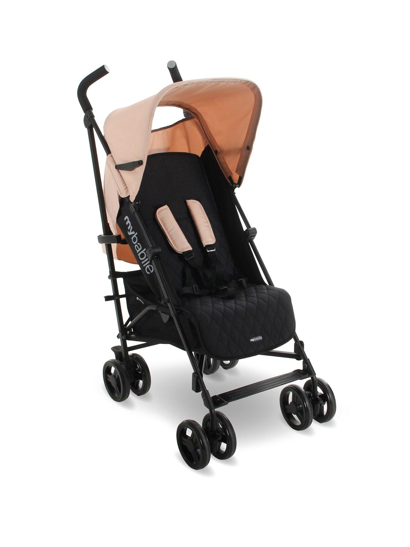 Image 1 of 7 of My Babiie My Babiie MB01 Lightweight Stroller - Blush Pink