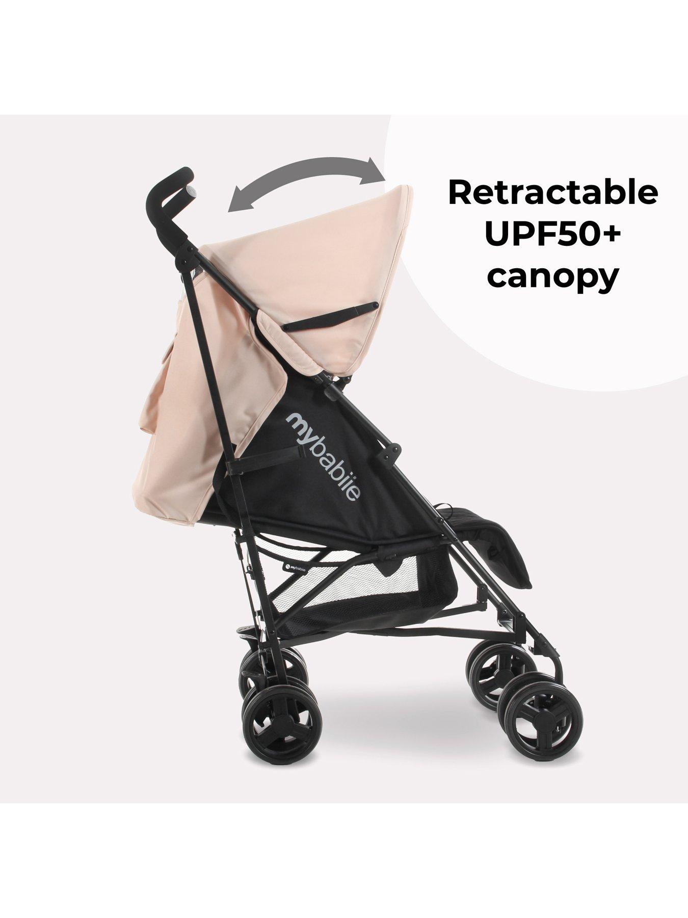 Image 2 of 7 of My Babiie My Babiie MB01 Lightweight Stroller - Blush Pink