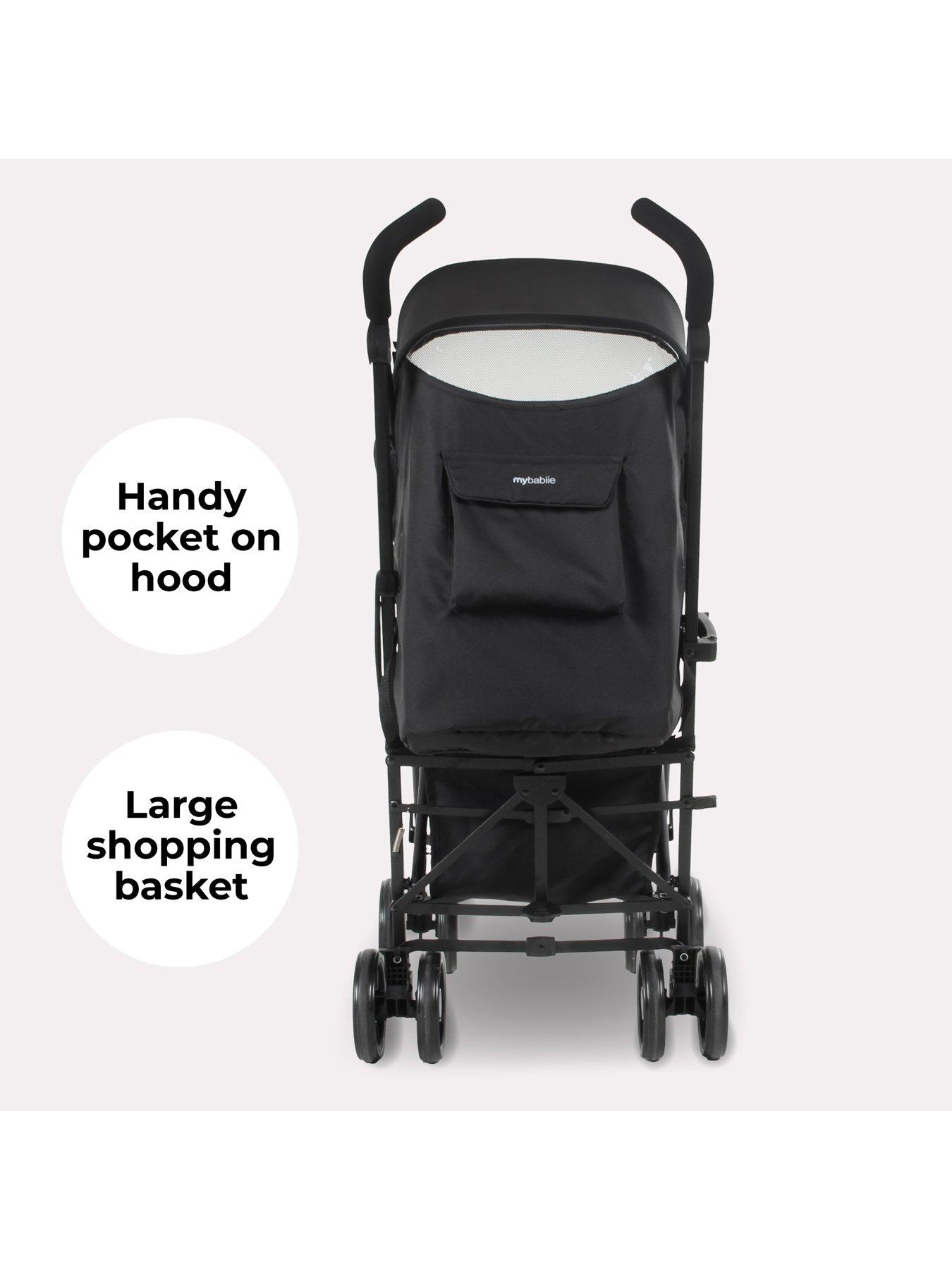 Image 5 of 7 of My Babiie My Babiie MB01 Lightweight Stroller - Black