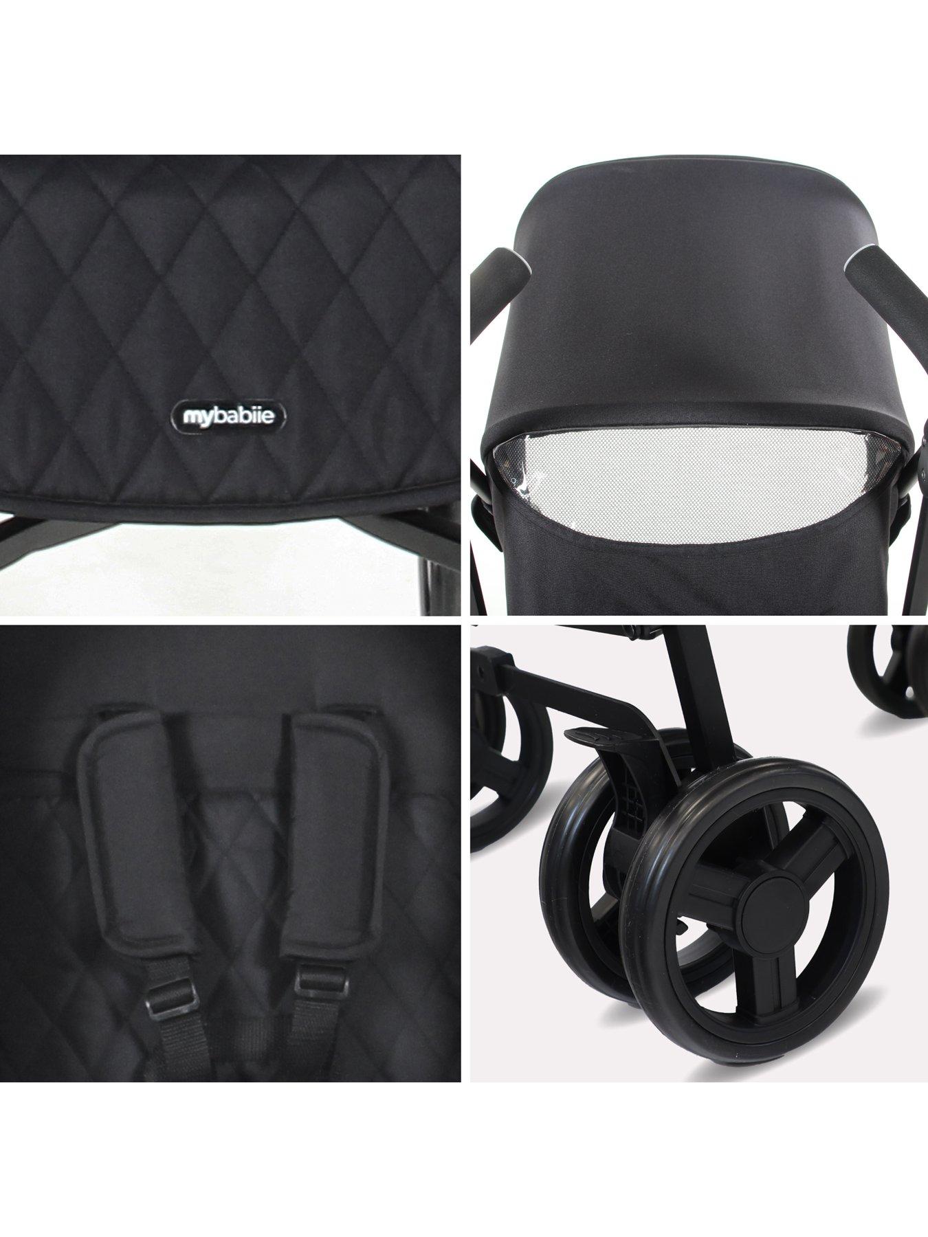 Image 6 of 7 of My Babiie My Babiie MB01 Lightweight Stroller - Black