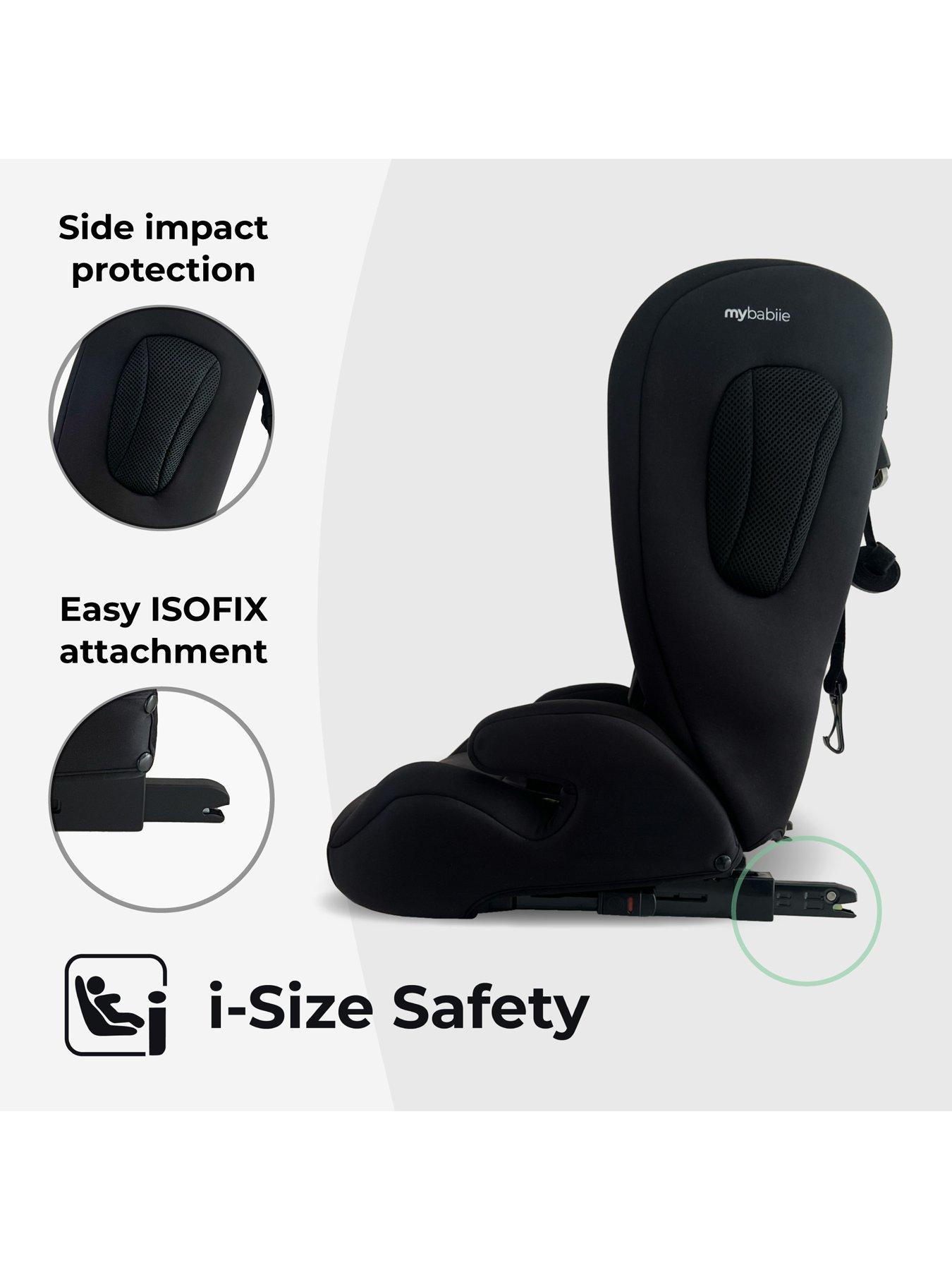 Image 3 of 5 of My Babiie My Babiie MBCS75 Toddler to Booster R129 Car Seat with ISOFIX - Black