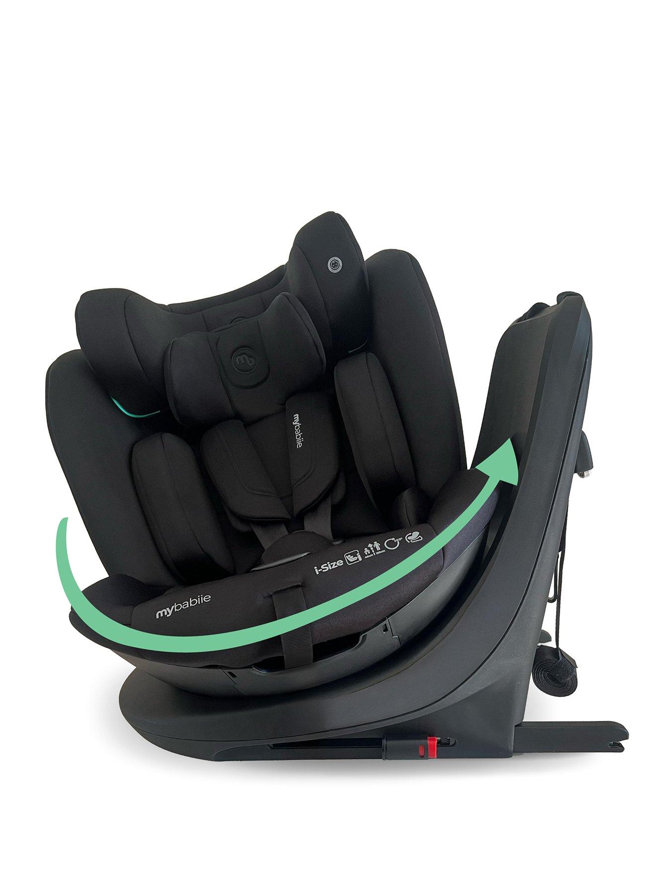 Image 1 of 8 of My Babiie My Babiie MBCS300 Easy Spin R129 Car Seat with Top Tether - Black