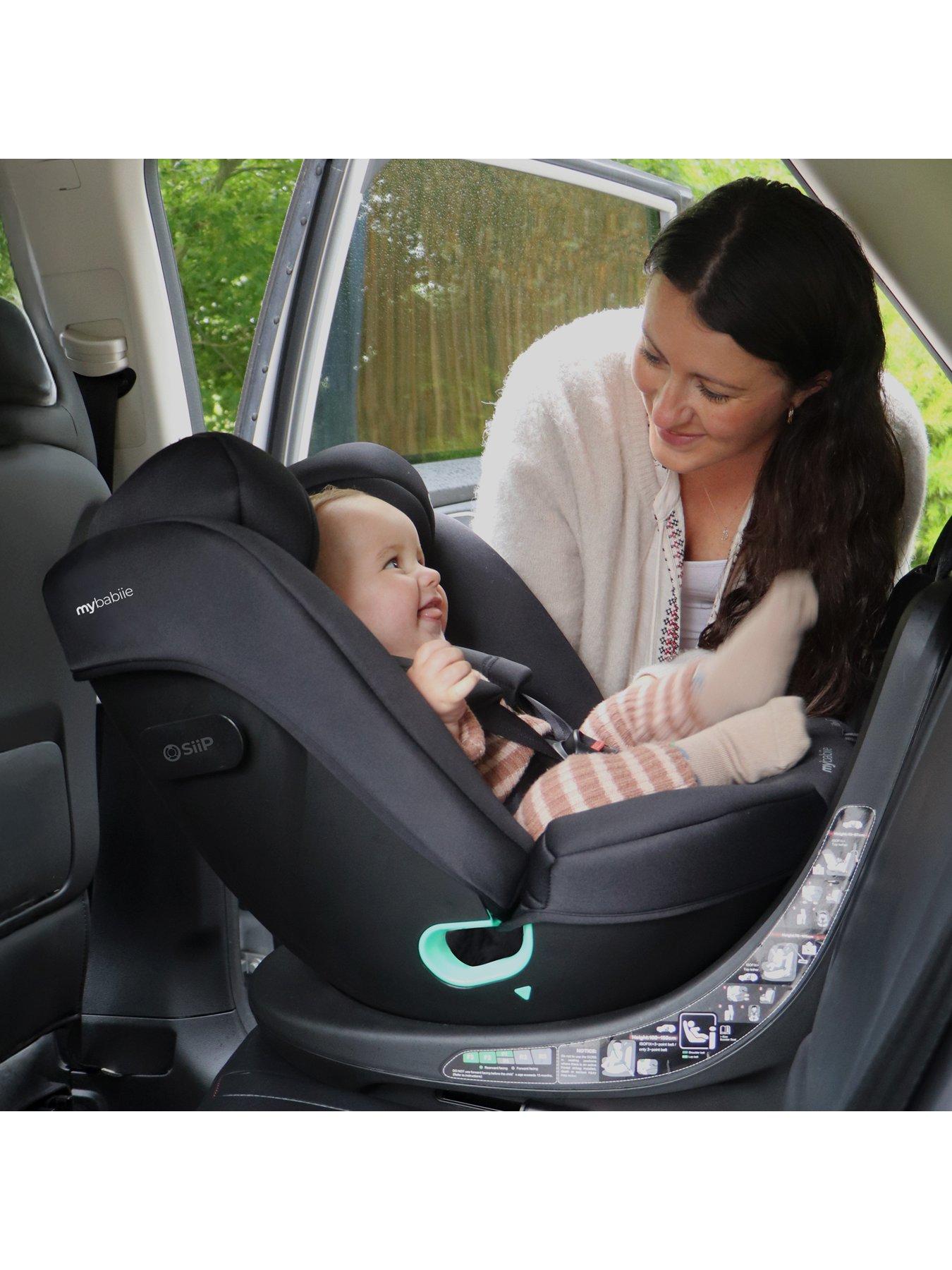 Image 6 of 8 of My Babiie My Babiie MBCS300 Easy Spin R129 Car Seat with Top Tether - Black