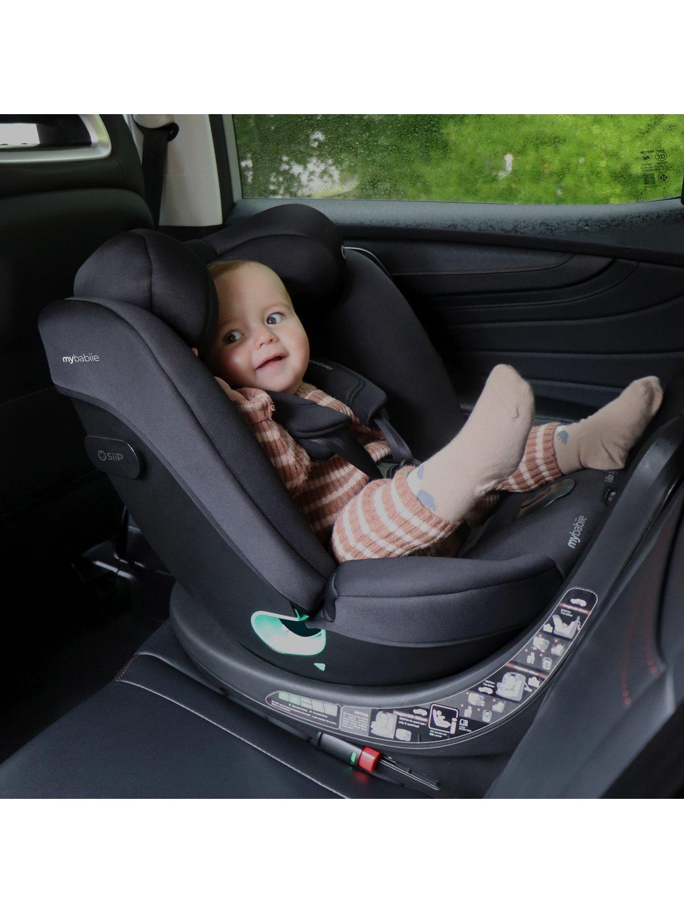 Image 7 of 8 of My Babiie My Babiie MBCS300 Easy Spin R129 Car Seat with Top Tether - Black