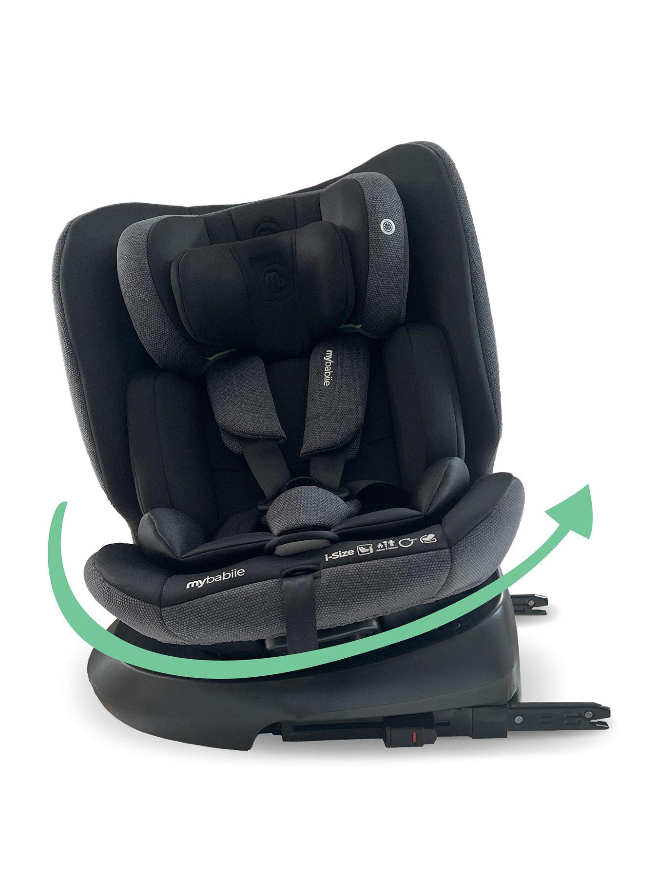 My Babiie My Babiie MBCS200 Spin R129 Car Seat with Top Tether - Black