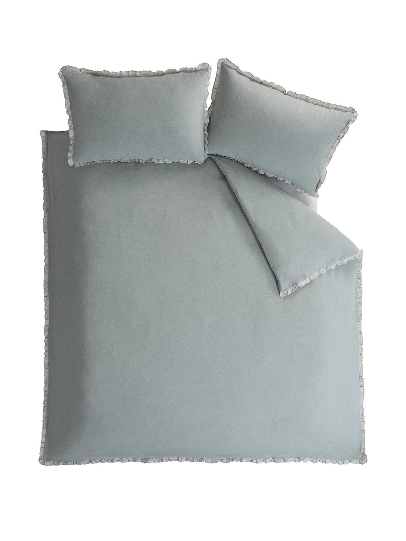 the-very-collection-100-cotton-duvet-cover-setnbspwith-stripe-ruffle-edgestillFront
