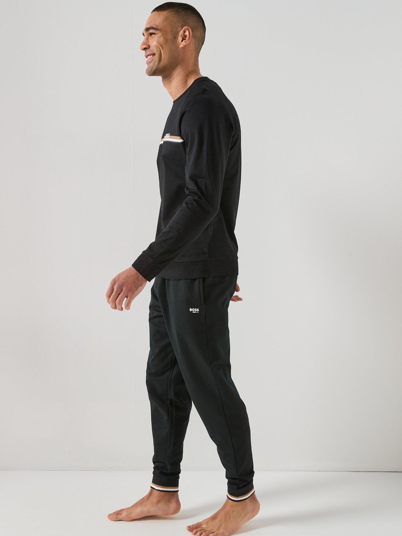 boss-bodywear-authentic-loungewear-crew-sweatshirt-blackdetail