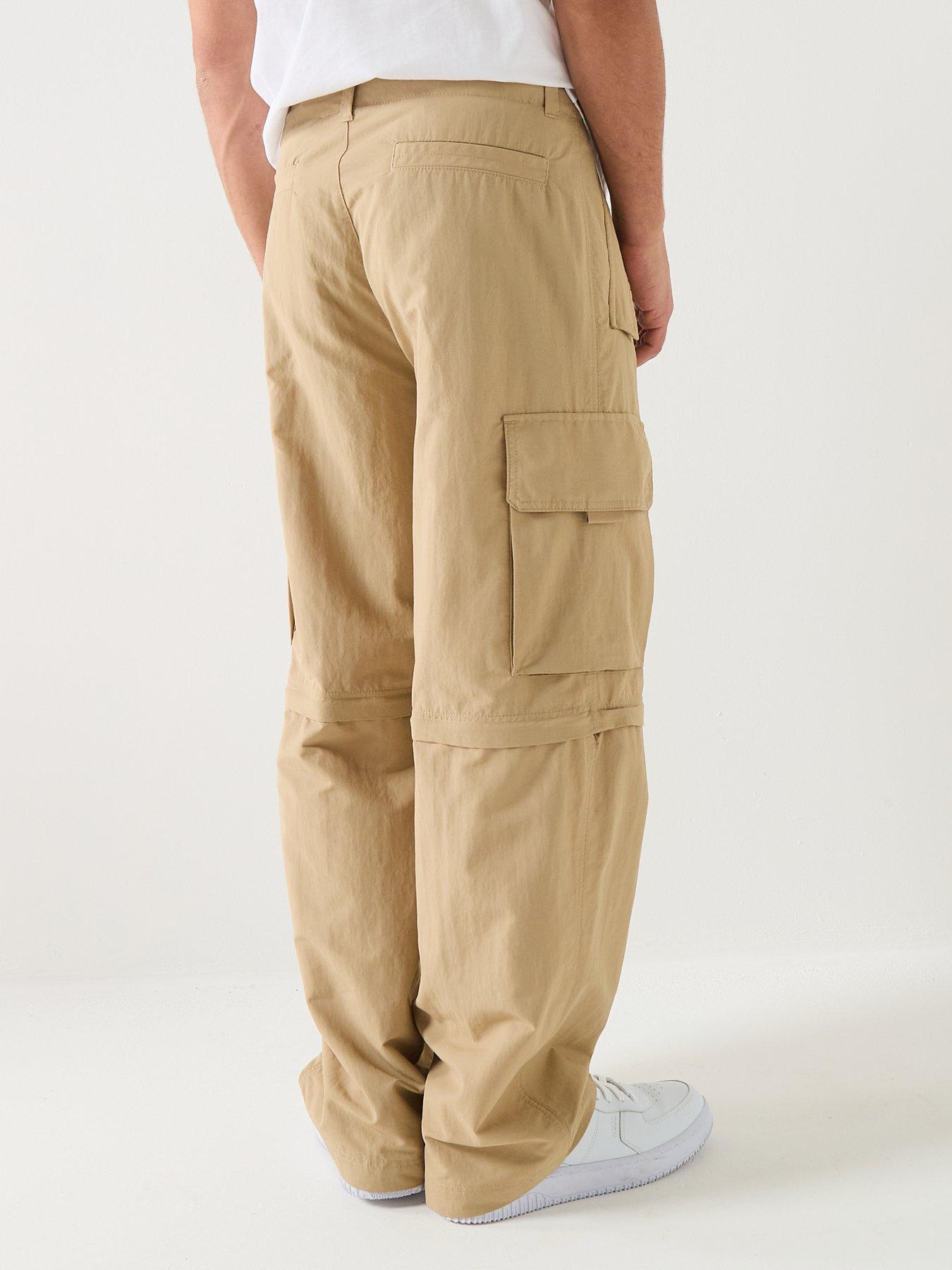 Image 2 of 5 of HUGO Fargo261 Zip Off Cargo Pants - Beige
