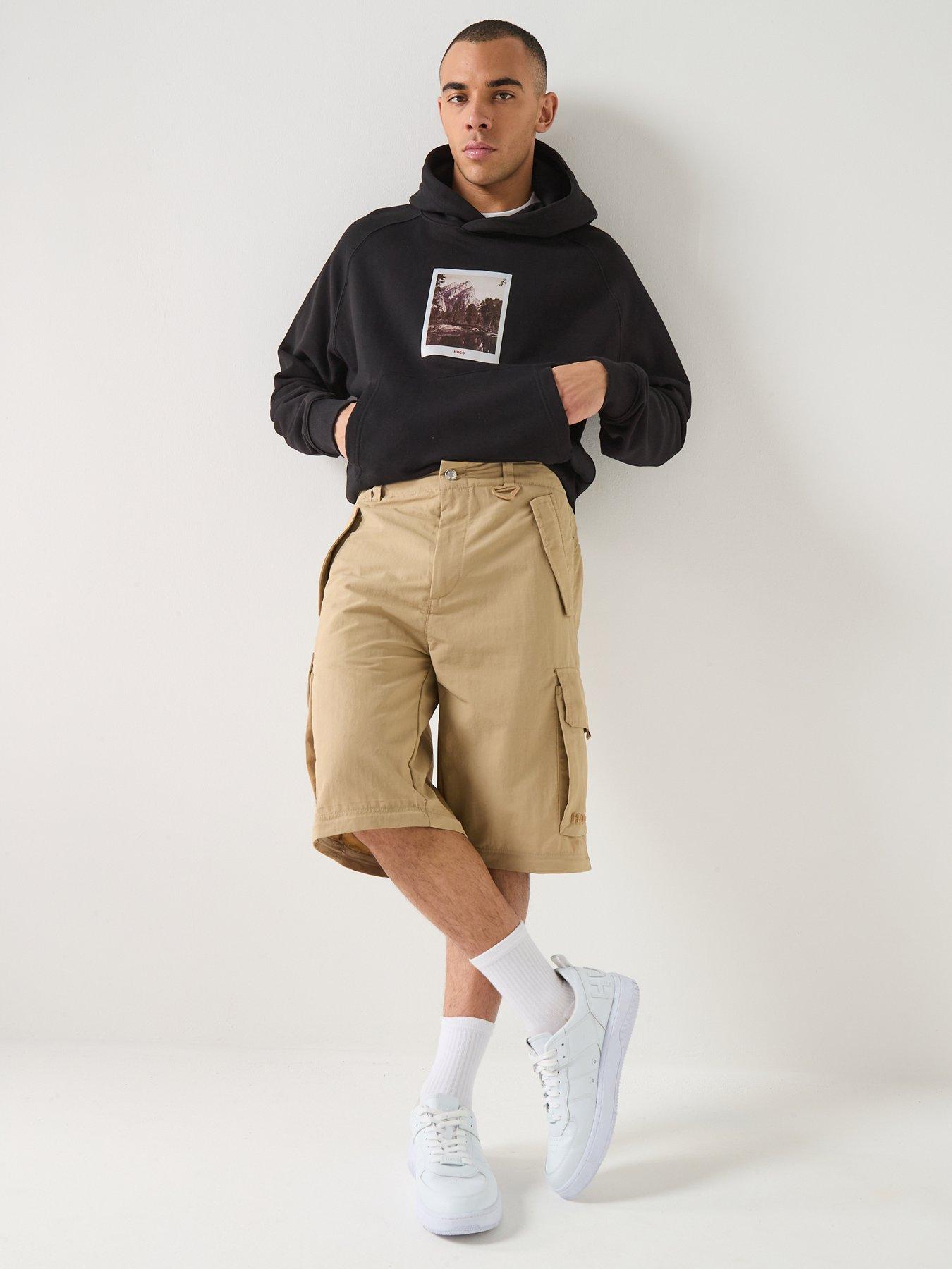 Image 5 of 5 of HUGO Fargo261 Zip Off Cargo Pants - Beige