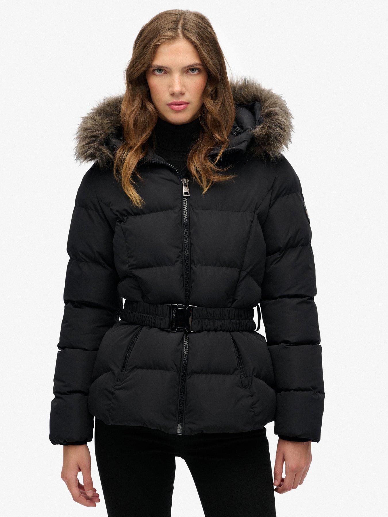 superdry-fuji-belted-puffer-coat-blackfront