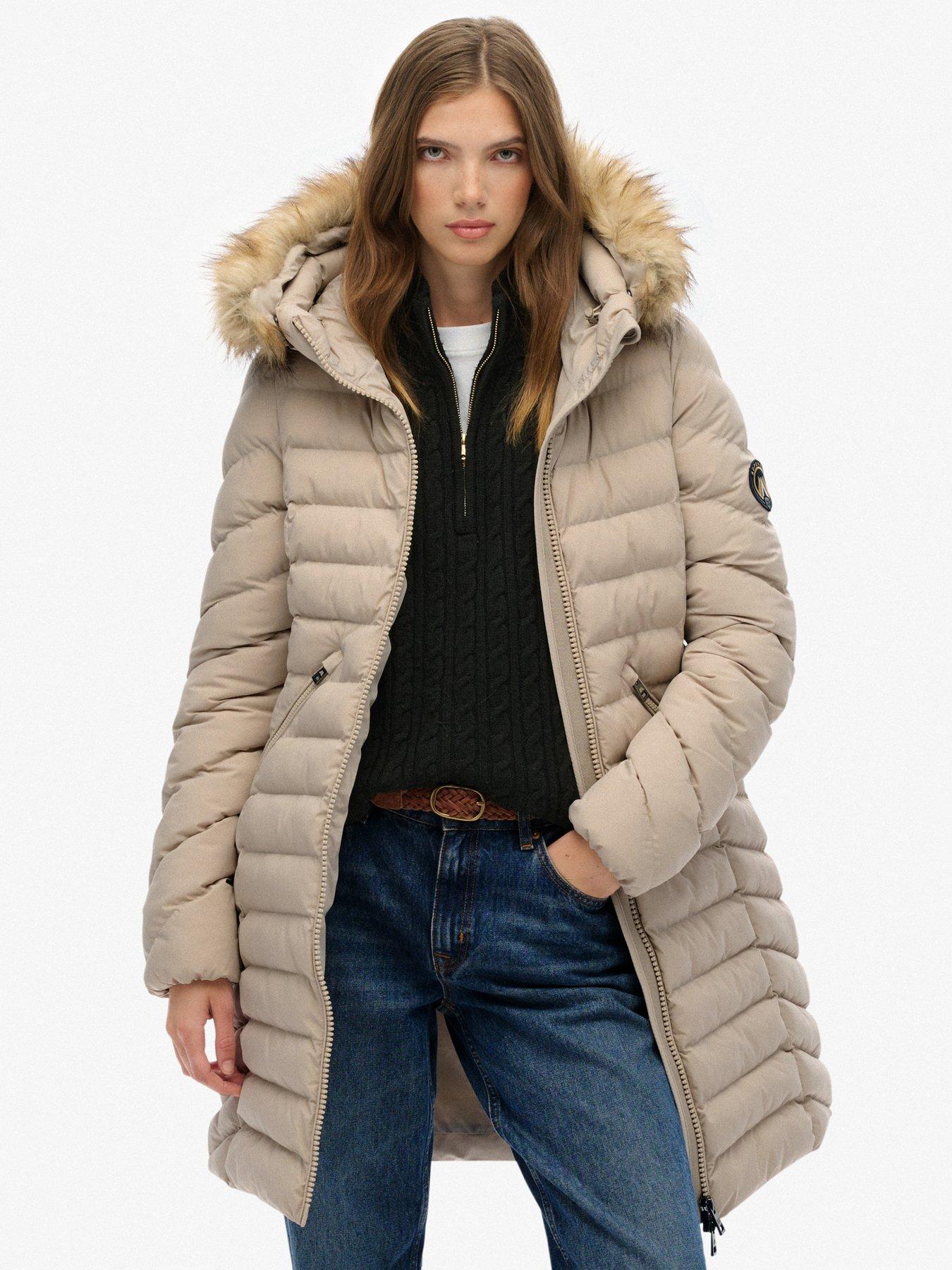 superdry-fuji-faux-fur-hood-mid-length-coat-greyfront