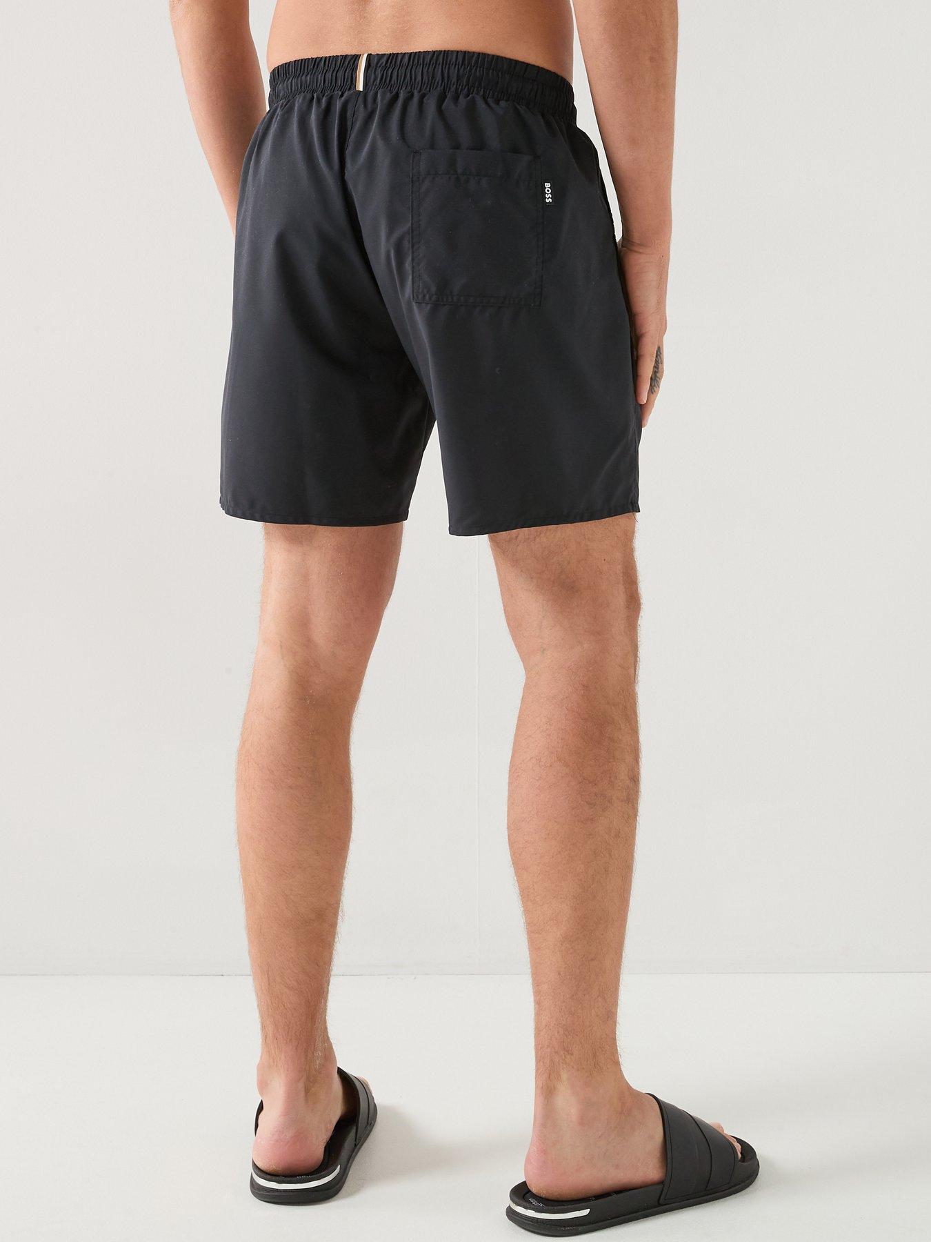 Image 2 of 6 of BOSS Swordfish Swim Shorts - Black