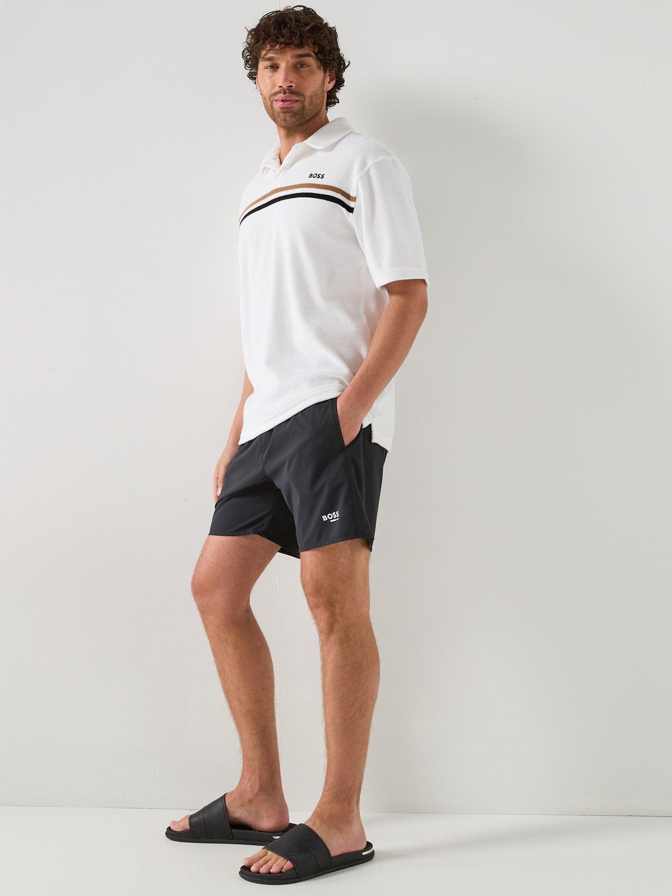 Image 3 of 6 of BOSS Swordfish Swim Shorts - Black