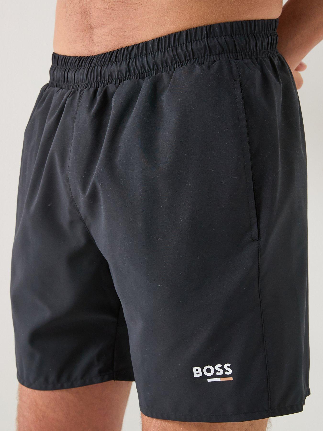 Image 4 of 6 of BOSS Swordfish Swim Shorts - Black