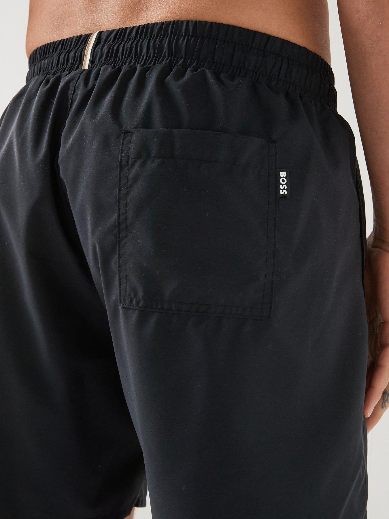 Image 5 of 6 of BOSS Swordfish Swim Shorts - Black