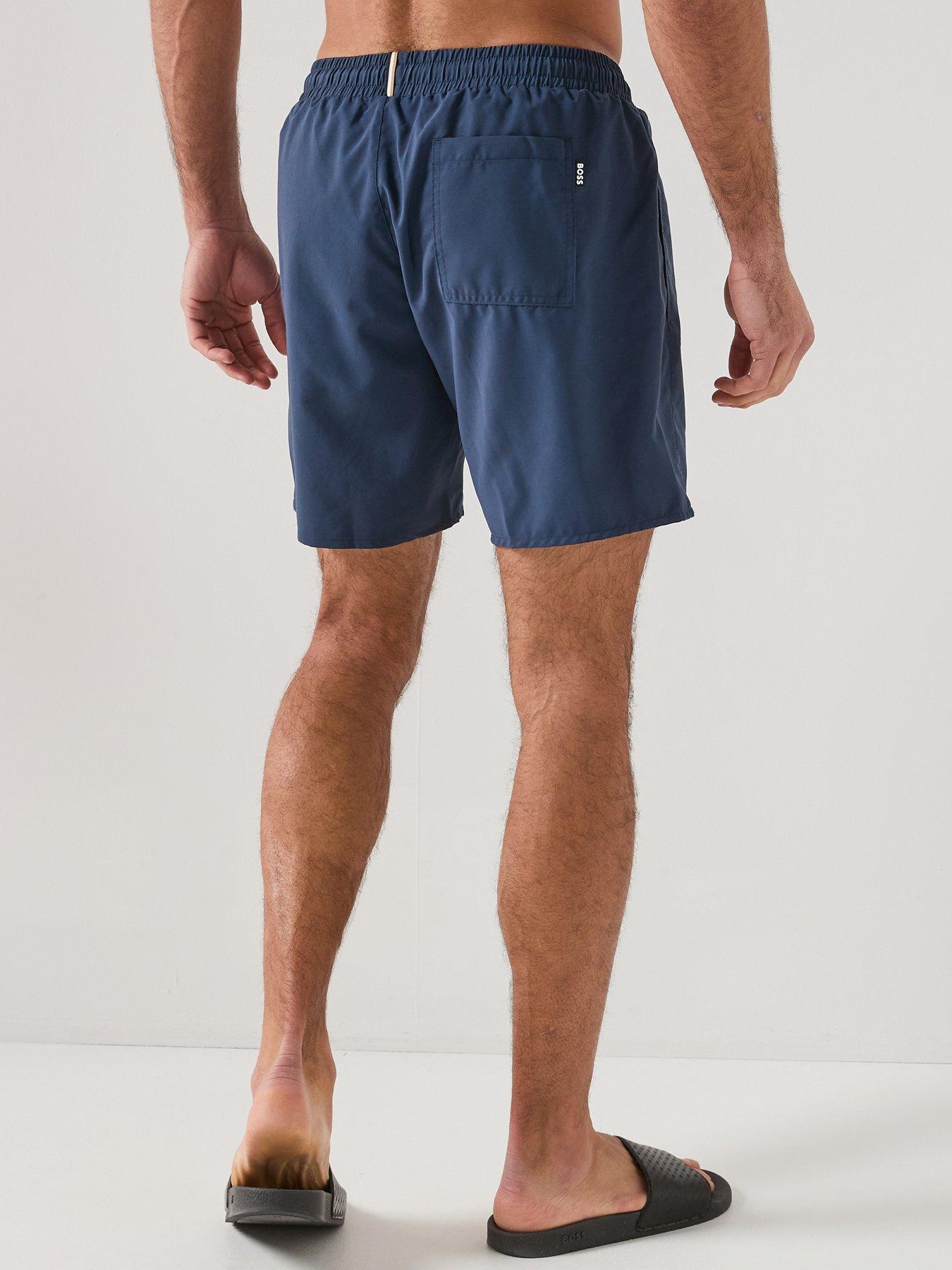Image 2 of 6 of BOSS Swordfish Swim Shorts - Navy