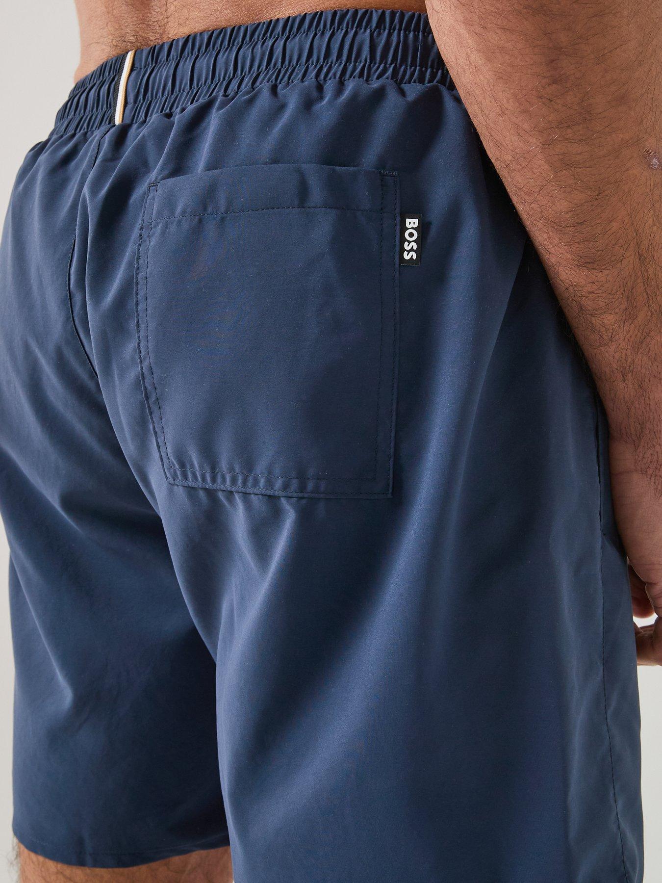 Image 5 of 6 of BOSS Swordfish Swim Shorts - Navy