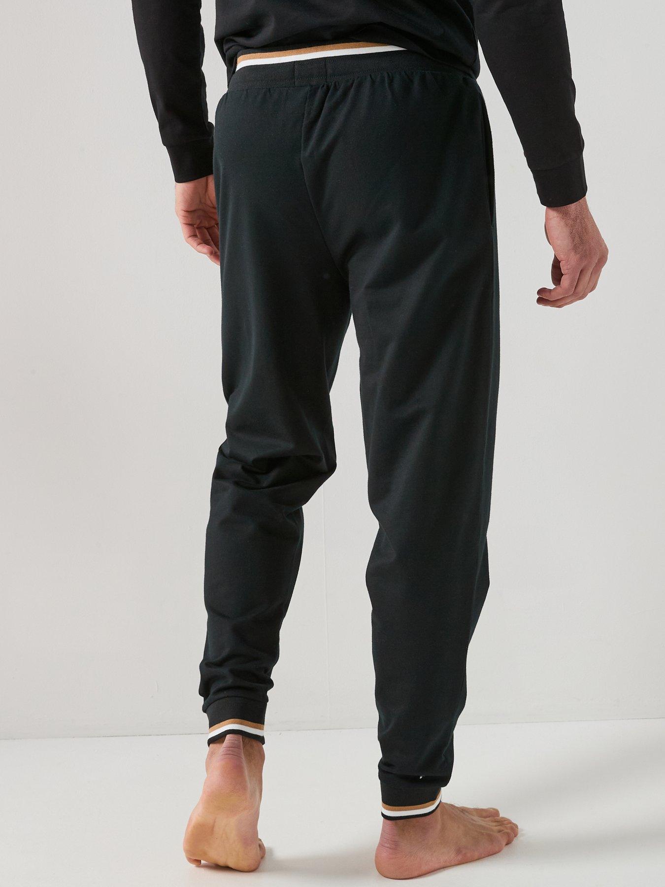 Image 2 of 5 of BOSS Iconic Loungewear Bottoms - Black