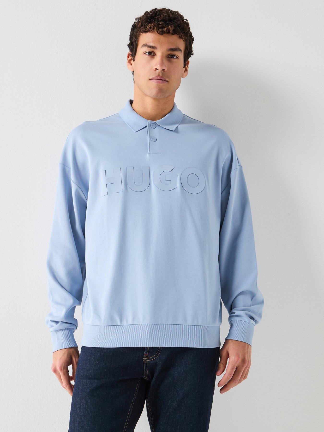 hugo-dimolox-large-logo-snap-button-rugby-polo-shirt-blue